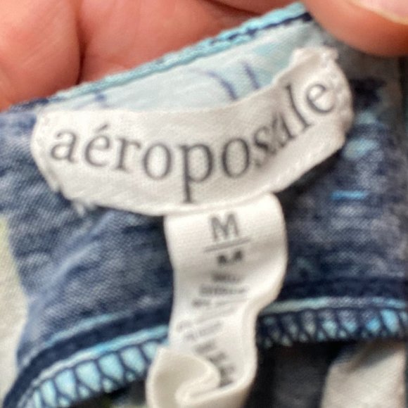 Tank Top, Blue & green flowers - Picture 4 of 4